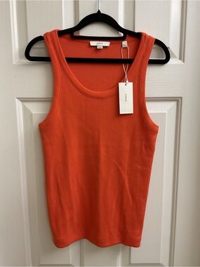 VINCE Ribbed Tank Top NWT